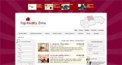 Desktop Screenshot of byty.realityzilina.eu